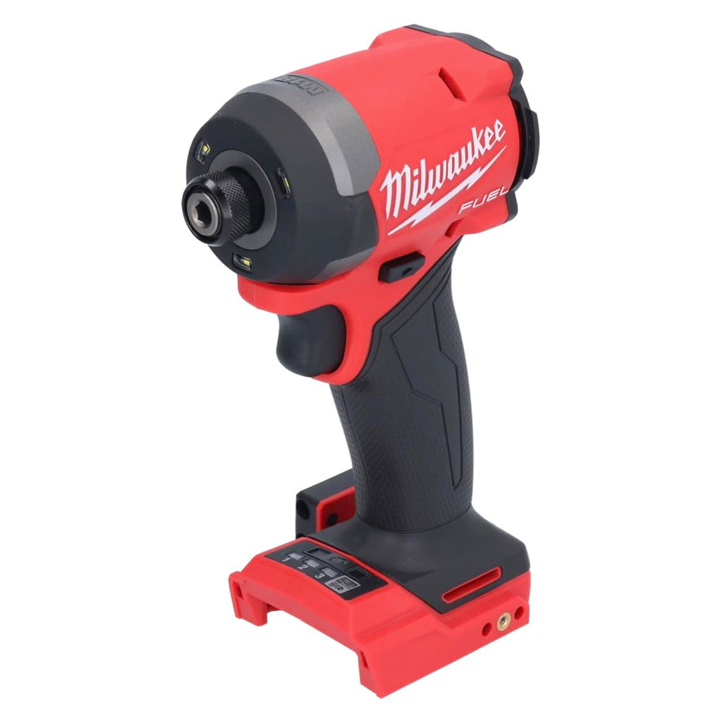 Milwaukee 2953-20 18V Lithium-Ion Brushless Cordless 1/4'' Hex Impact Driver (Bare Tool), Red (Renewed)