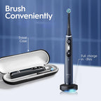 Oral-B iO Series 7G Electric Toothbrush with Replacement Brush Head, White Alabaster