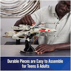 4D Build, Star Wars T-65 X-Wing Starfighter 3D Model Kit, Star Wars Collectible, Adult Puzzle, for Ages 12 & Up