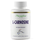 Paradise Herbs L-Carnosine, Super Potent, Ultra Pure, Antioxidant, Vegan, Non GMO, Gluten Free, 60 Vegetarian Capsules