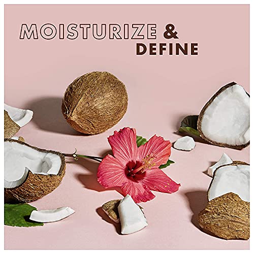 SheaMoisture Curl & Shine Shampoo, Conditioner, 13 Oz Ea + Curl Enhancing Smoothie, 12 Oz – Coconut & Hibiscus Premium Gift Set (3 Piece Set)