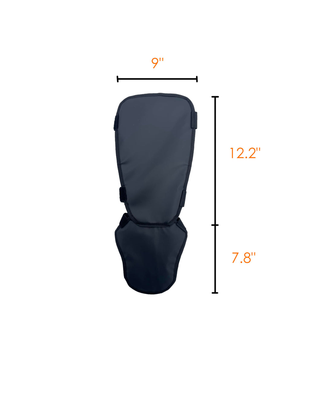 Protective Shin Guard Brush Gaiter Lite Version with a Layer of Sponge Cushion for Trimming Weed Eating Mowing Cutting Waterproof