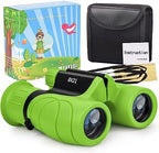Kids Binoculars,Shockproof 8 x 21 High Resolution Compact Kids Binoculars Real for 3-12 Boys and Girls,Perfect for Bird Watching, Hiking,Camping,Travel, Christmas Birthday Gift