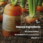 SKINFOOD Carrot Carotene Calming Water Pad 250g (8.81 oz.) 60 Sheets- Redness Relief Soothing Facial Toner Pads for Sensitive Skin