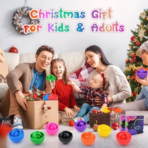 Fidget Toys Kids Pack, Fidget Spinner Set for Adults, Sensory Toys Boys Girls Teens Christmas Stocking Stuffers Party Favors, ADHD Autism Stress Relief Finger Toys, Gift for New Year