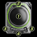 Beyblade X Xtreme Battle Set with Beystadium Arena Featuring X-Celerator Rail, 2 Right-Spinning Top Toys, 2 Launchers, Toys for Boys and Girls, 8+