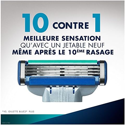 Gillette Mach3 Turbo Razor Blades for Men