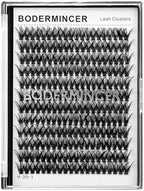 Bodermincer Lash Extension 240pcs C Curl 10D/20D Cluster Mixed, 8/9/10/11/12mm,10/11/12/13/14mm,12/13/14/15/16mm Mixed 8-10-12-14-16mm MIX Individual Cluster Lashes (50D-D Curl-8mm)