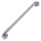 Amazon Basics Bathroom Handicap Safety Grab Bar, 36 Inch Length, 1.25 Inch Diameter, Holds up to 500LBs, ADA Compliant, Stainless Steel