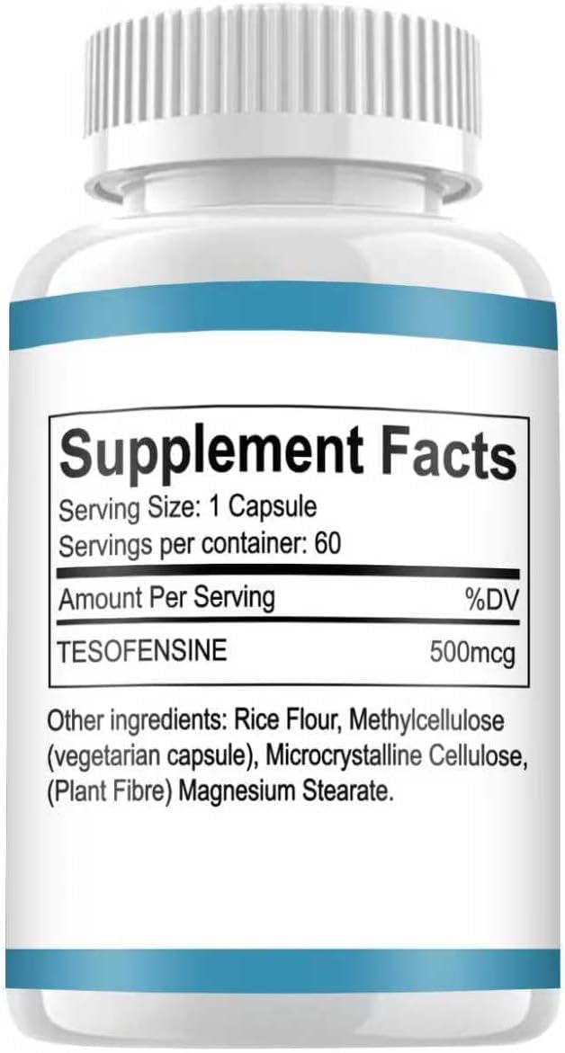 DAYEAH TESOFENSINE Peptide 500MCG 60 Capsules (3RD Party Tested)