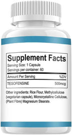 DAYEAH TESOFENSINE Peptide 500MCG 60 Capsules (3RD Party Tested)