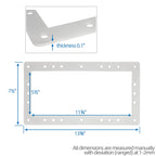 2 Pack Wide Mouth Above Ground Pool Skimmer Gasket