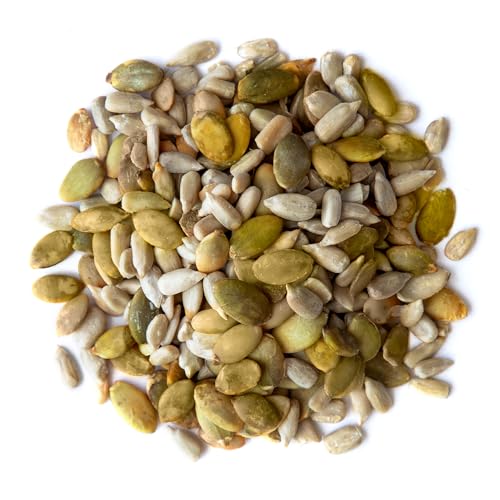 Food to Live Dry Roasted Sunflower and Pumpkin Seed Mix, 8 Ounces – Oven Roasted, No Oil added, Natural Snack, Rich in Protein, Perfect for Baking and Salads, Vegan, Kosher, Bulk