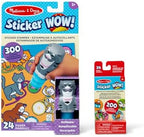 Melissa & Doug Sticker Wow!™ Cat Bundle: 24-Page Activity Book, Refillable Sticker Stamper, Mini Pad, 500 Stickers, Arts and Crafts for Kids Ages 3+