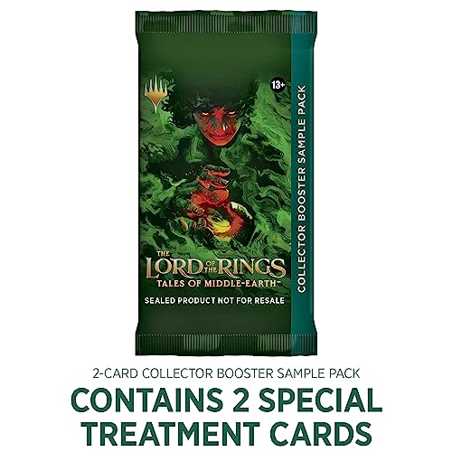 Magic The Gathering The Lord of The Rings: Tales of Middle-Earth Commander Deck 1 + Collector Booster Sample Pack