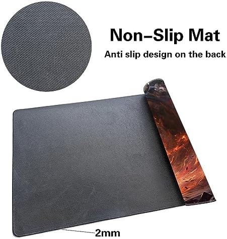 MTG Playmat - Non-Slip Backing Printing, Ideal for Card Game Enthusiasts TCG Playmat (Dimensional Sword Art-No Deck)