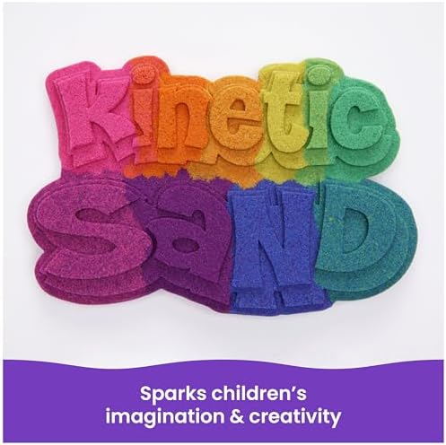 Kinetic Sand, 2.5lbs Green Play Sand, Moldable Sensory Toys for Kids, Resealable Bag (Packaging May Vary), for Ages 3 and up