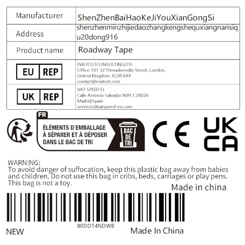 ZICRO Roadway Tape - Black Road Track Tape for Kids Birthday Party Racing Party Decoration - 2.4 Inch Wide 33 FT Long