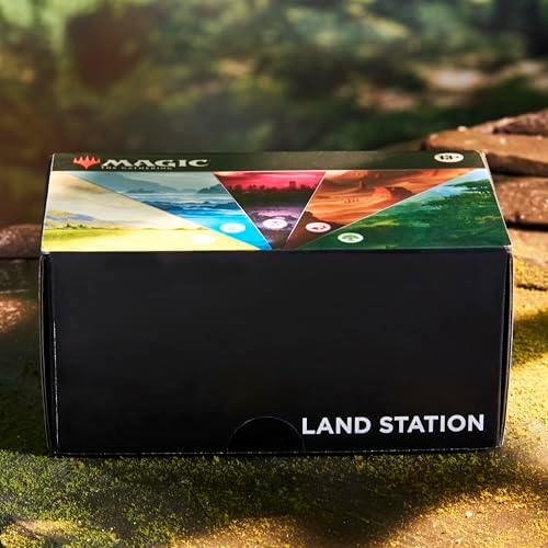 Magic: The Gathering 2025 Land Station (400 Basic Land Cards)