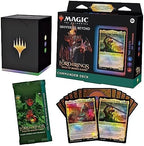 Magic: The Gathering The Lord of The Rings: Tales of Middle-Earth Commander Deck 4 + Collector Booster Sample Pack