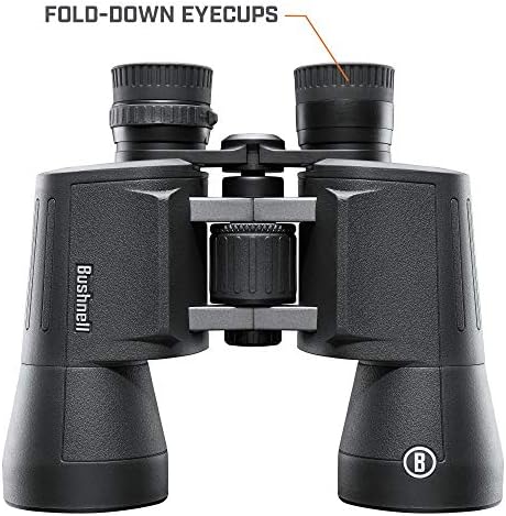 Bushnell PowerView 2 Binoculars, High-Definition Binoculars with Multi-Coated Lenses, Durable Aluminum Alloy Chassis, Wide Field of View, Ideal for Wildlife Observation, Hiking and Sporting Events