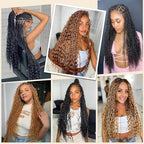 Human Braiding Hair Deep Wave Bulk Human Hair Braiding 100g/Pack 20 Inch Color 27# 10A Brazilian Virgin Human Hair No Weft Curly Braiding Extensions for Boho Braids (Color27#, 20inch,100g)
