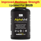 AlphaViril by Dr. Sam Robbins | 25+ Year Proven Formula | Test Booster + Youthful Hormone Balancer | Healthy Libido - Bigger Muscles - Less Belly Fat - Look & Feel Younger
