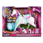 Sunny Days Entertainment Blue Ribbon Champions Fantasy Unicorn Grooming Set, Fantasy Toy Horse with Sounds and 12 Accessories, 4+