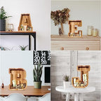 SummiDate Wooden Letter Piggy Bank| Piggy Bank for Boys Girls Toddler| Alphabet O Money Bank| Coin Bank Birthday Gift for Kids|Birthday Gift for Kids (O)