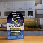 Hot Shot Ultra Liquid Roach Bait, Kills in Hours, 6 pack including 3 units Per Pack