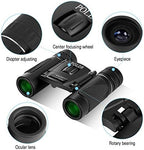 POLDR 8x21 Small Compact Lightweight Binoculars for Adults Kids Bird Watching Traveling Sightseeing.Mini Pocket Folding Binoculars for Concert Theater Opera