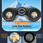 Adorrgon 15x45 HD Binoculars for Adults High Powered with Phone Adapter, Tripod and Tripod Adapter - Large View Binoculars with Clear Low Light Vision for Bird Watching Cruise Travel
