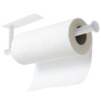 theaoo Under Cabinet Paper Towel Holder for Kitchen, Self-Adhesive, White