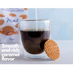 Stroopwafel Caramel Mini 30 Count, Individually Wrapped Dutch Waffle Cookies, Holiday Office Snacks, Coworker Gift Ideas, Secret Santa Gift, Office Christmas Treats, European Style Waffles
