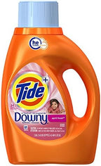 Tide Plus a Touch of Downy High Efficiency Liquid Laundry Detergent - 46 oz - April Fresh - 2 pk