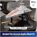 4D Build Star Wars Deluxe Venator-Class Star Destroyer 3D Model Kit, Star Wars Gifts, Star Wars Toys, Star Wars Fans & Collectors, Adults & Teens 12+