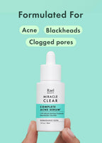 Rael Serum for Face – Miracle Clear Serum with Salicylic Acid, Niacinamide, Zinc, Pore Minimizer, Korean Skin Care (1 fl oz)