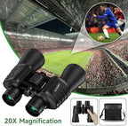 20x50 High Powered Binoculars for Adults, Waterproof Compact Binoculars with Low Light Vision for Bird Watching Hunting Football Games Travel Stargazing Cruise with Carrying Bag