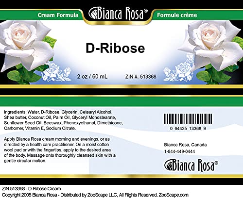 D-Ribose Cream (2 oz, ZIN: 513368)