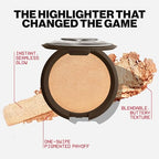 Smashbox X BECCA Shimmering Skin Perfector Pressed Highlighter | Luminous Glow + Buildable, 0.25 oz.