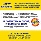 Happy Campers RV Holding Tank Deodorizer Treatment - 18 treatments
