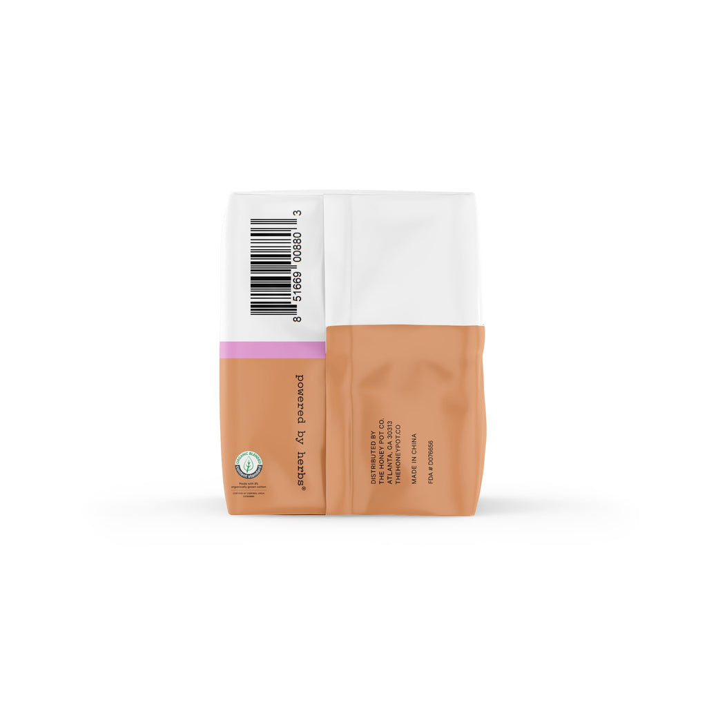 The Honey Pot Company - Herbal Pads for Women - Organic Incontinence Daytime w/Wings. Infused w/Essential Oils for Cooling Effect & Postpartum Essentials - Feminine Care - 16ct.