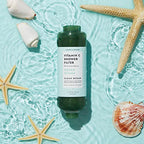 VOESH Vitamin C Shower Filter, Shower Aromatherapy, Water Purifier, Water Softener, Vegan Probiotics, Spa Shower Head, Water Filter, Shower Self-Care