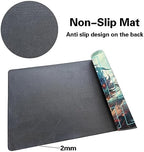 MTG Playmat Size 24x14in Free Storage Bags Non-Slip Backing, Ideal for Card Game Enthusiasts TCG Playmat (DBT3-Rebellion-With Zone)