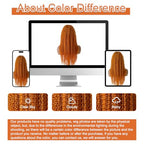 Ginger Wig Human Hair 13x4 deep wave Ginger Orange Lace Front Wigs Human Hair HD Transparent Lace Frontal 350 Colored Human Hair Wig Pre Plucked 180% Density 20inch