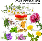 Bee Pollen Granules for Women - Organic Dietary Supplement - Morning Energy Boost 120g (4.2oz)
