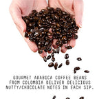 Stone Street Cold Brew Coffee, Strong & Smooth Blend, Low Acid, 100% Arabica, Gourmet Coffee, Whole Bean, Dark Roast, Colombian Single Origin, 5 LB