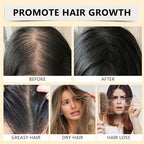 Batana Oil for Hair Growth, 4-in-1 Liquid Batana Oil, with Rosemary Oil Castor Oil Pumpkin Seed Oil,for All Hair Types,3.38 fl oz(1pcs)