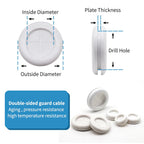 66Pcs Rubber Grommet Assorted Kit, Drill Hole Firewall Hole Plugs Wire Protection, 6 Sizes 1-13/16" 1-1/2" 1" 7/8" 5/8" 3/16"