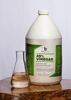 45% Pure Vinegar - Concentrated Industrial Grade (2-Gallons)